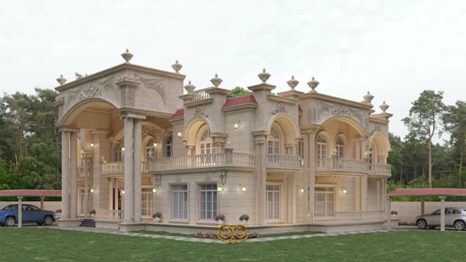 render photorealistic 3d of your project