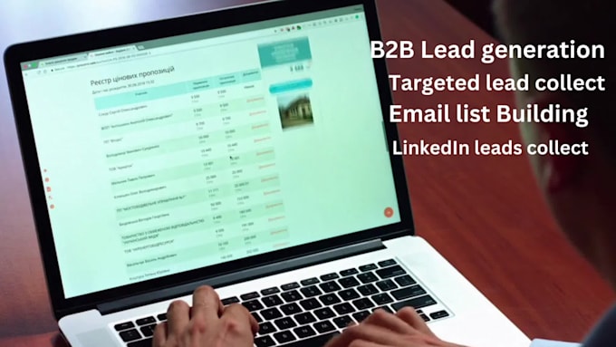 do b2b leads generation and prospect email list building