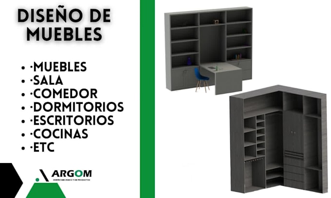 design 3d furniture and detailed plans