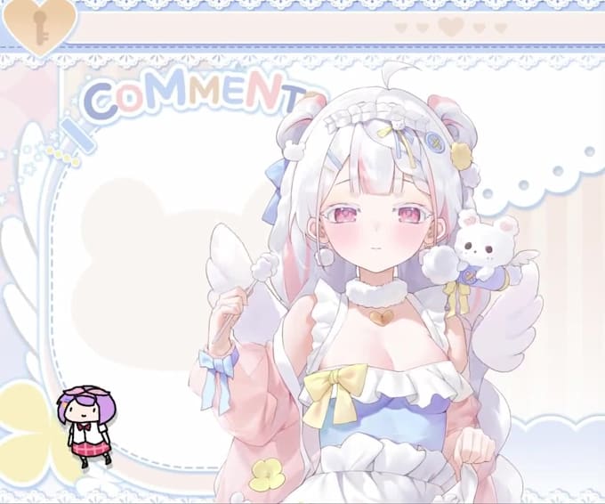 customize and rig live 2 vtuber model 2dvtuber model vtuber commission 2d anime