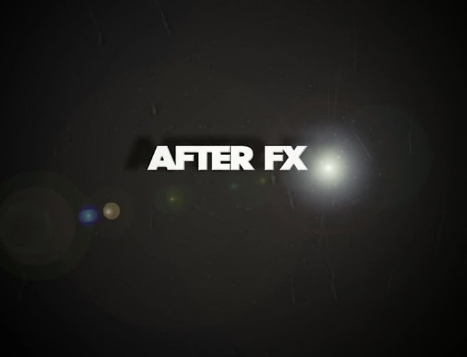 do anything in after fx with or without 3d animation