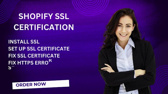 setup fix ssl certificate and https on shopify store