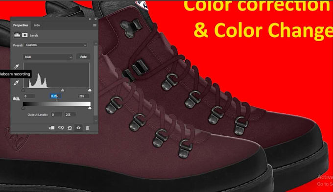 do color correction and pattern change for stunning images