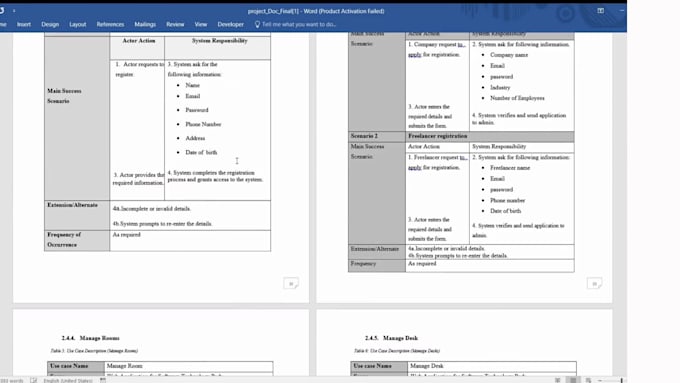 create srs documentation, uml diagrams, and software requirement document
