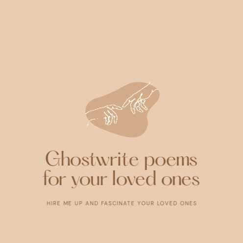 ghostwrite poems for your loved ones