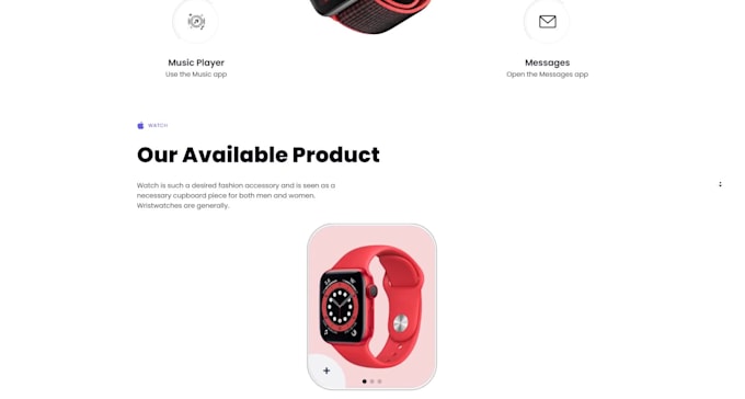 build you a frontend for your website based on your layout