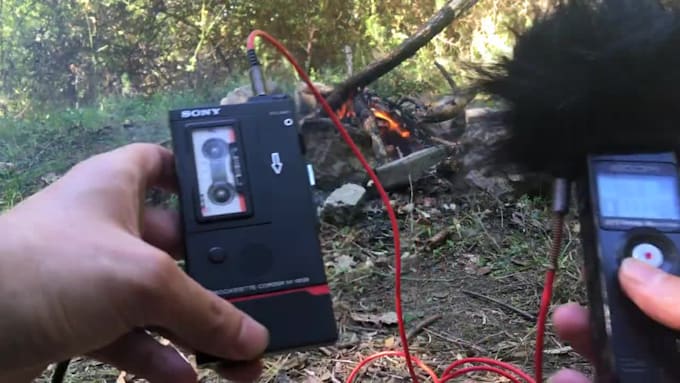 do lo fi low fi lofi field recording on cassette tape