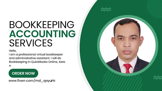 be your quickbooks online bookkeeper as administrative assistant