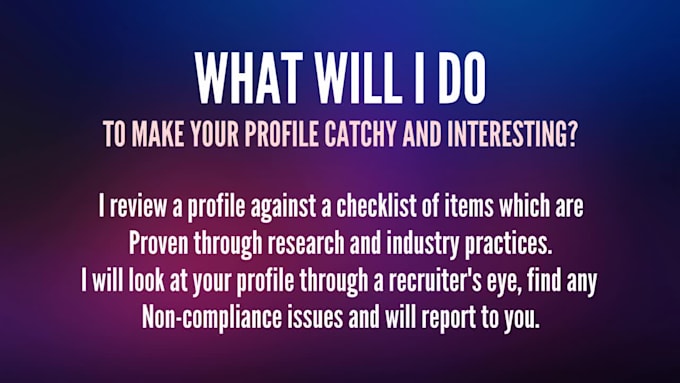 help optimize your linkedin profile to land your dream job