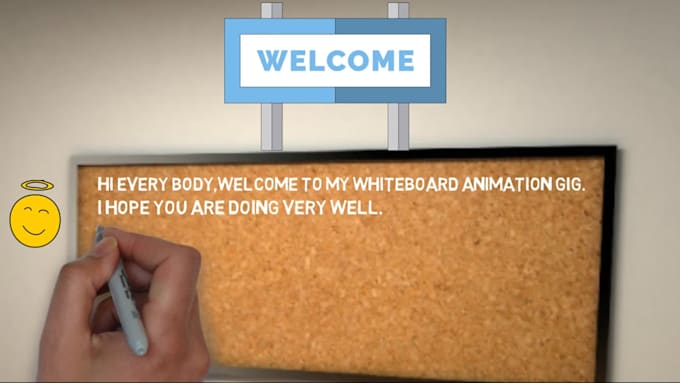 create a HD professional whiteboard animation