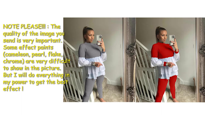 do any image colour correction and colour change by clipping path