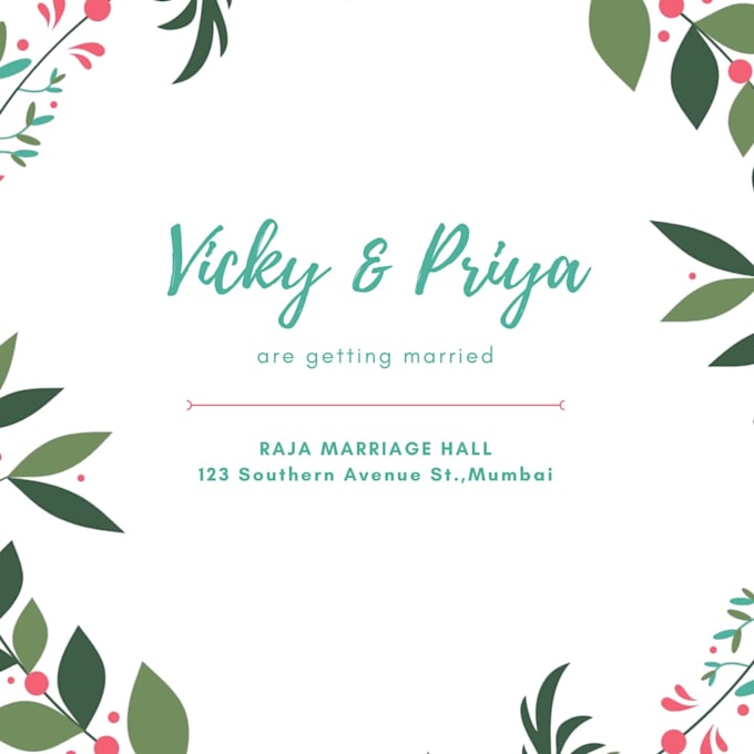 do amazing wedding invitation with cool video