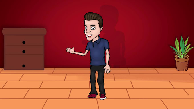 create a 2d cartoon animation