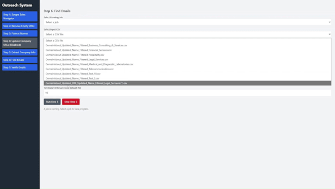 generate b2b prospects with custom first contact messages