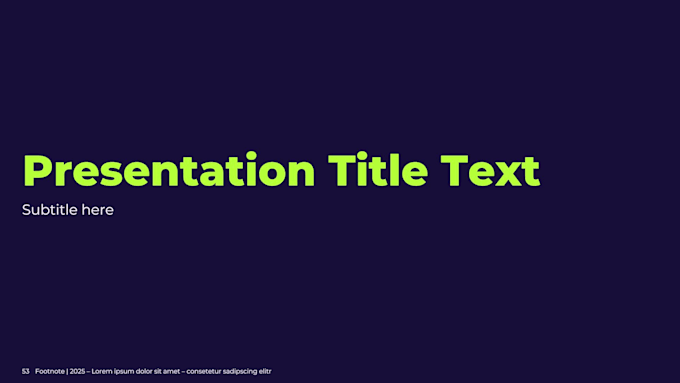 design a custom branded powerpoint template for your team