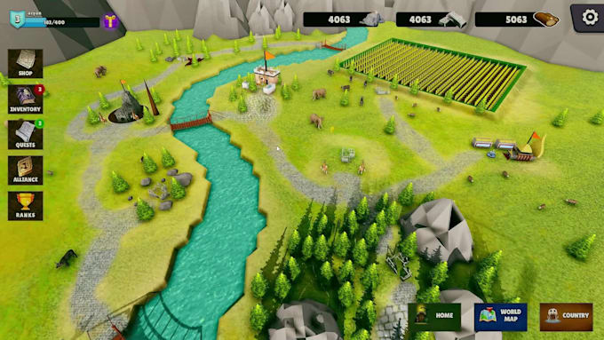 create virtual worlds , game levels