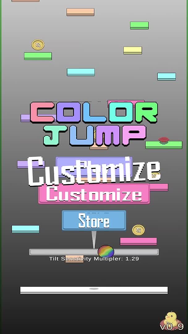 create a doodle jump style unity game for android