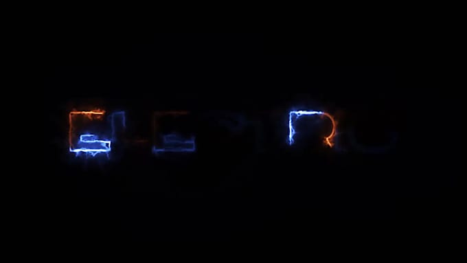 make an eye catching electric logo animation