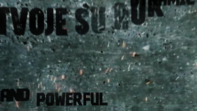 do lyric video with visualization for your rock metal hard core song