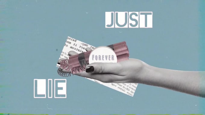 make you an aesthetic simple lyric video
