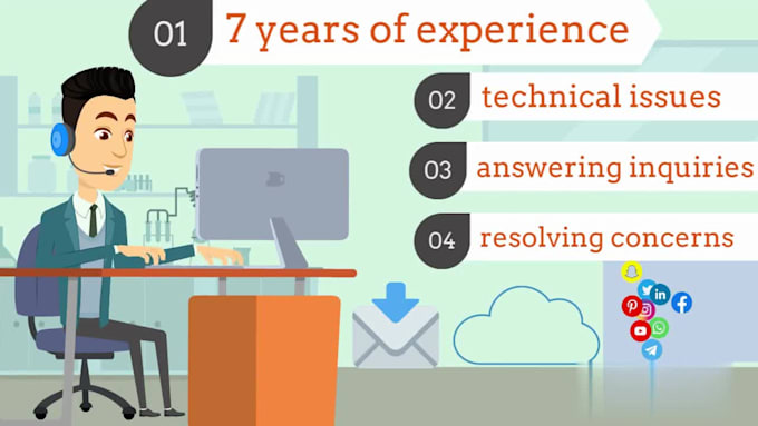 provide customer service for russian, arabic and english speaking customers