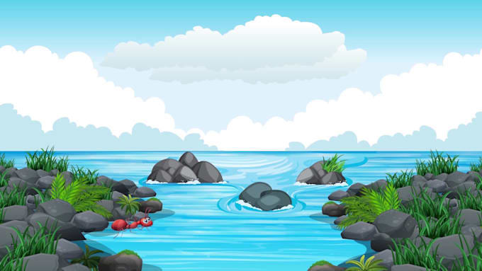 create professional 2d animation for kids