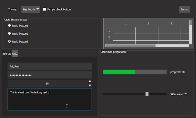 Build good looking guis using python tkinter pyside pyqt by Art_paul ...
