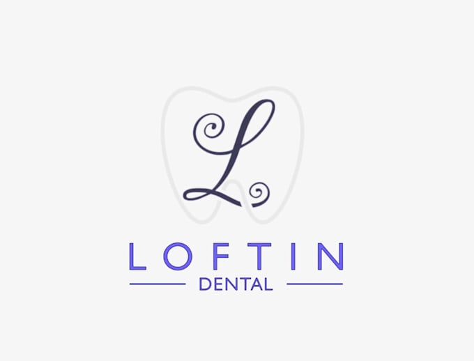 design awesome modern dentist logo with express deliver