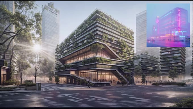 use ai to create stunning architecture images