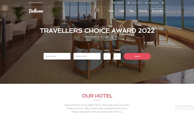 build a vacation rental website and set up airbnb, expedia, booking, smoobu
