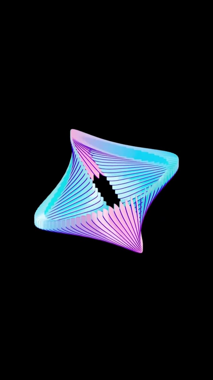 Do 3d abstract animation 4k motion graphics 3d loop animation ...