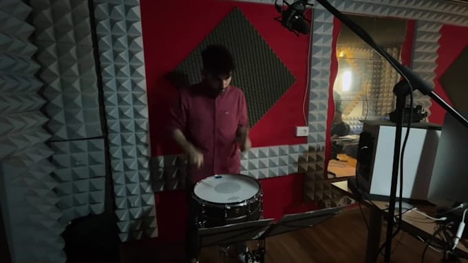 professionally record orchestral, latina or pop percussion tracks