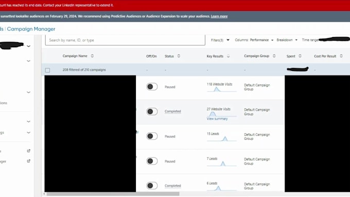 set targeted linkedin ads for lead generation
