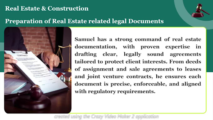 draft and review your real estate contracts and documents