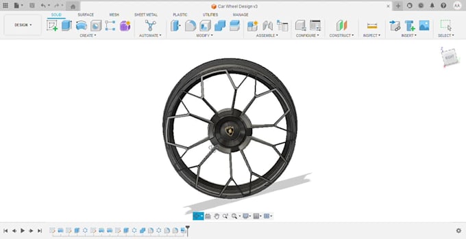 design 3d models and rendering in fusion 360