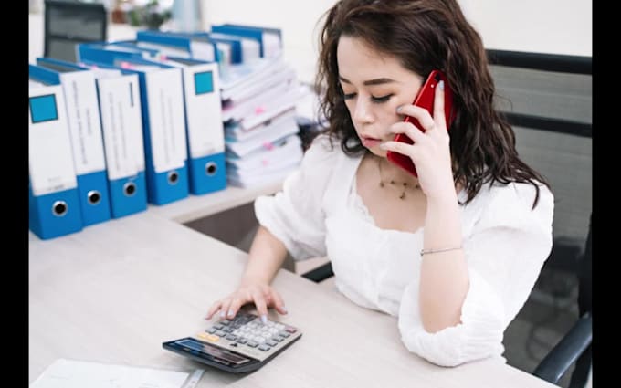 assist in accounting work and bookkeeping assignments
