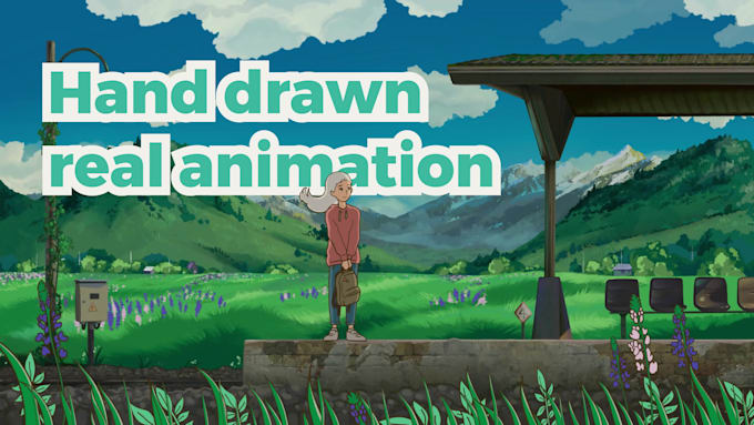 make your lofi video animation with an anime style