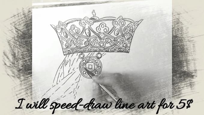 Speed draw any line art you want by Iiii_iiii