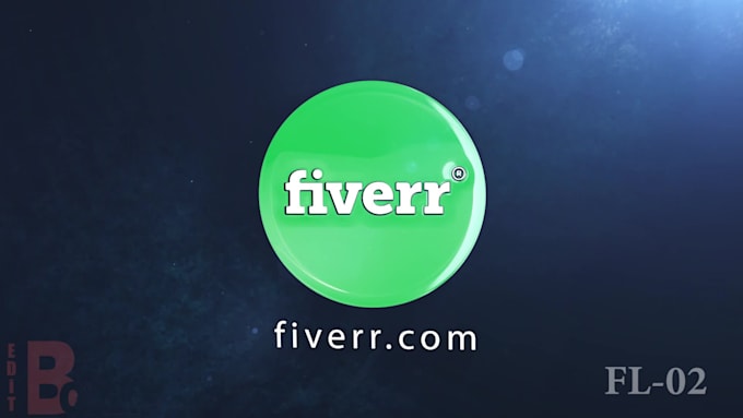 make clean and glossy logo animation,intro, youtube intro