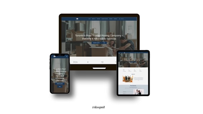 be your front end web developer
