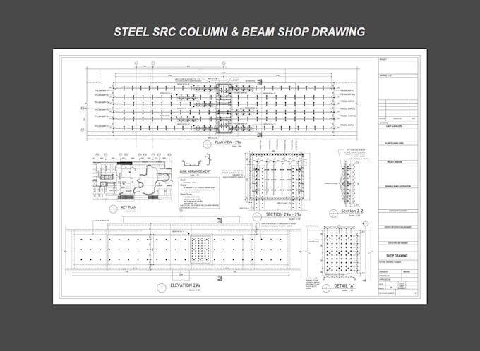 do steel shop drawings
