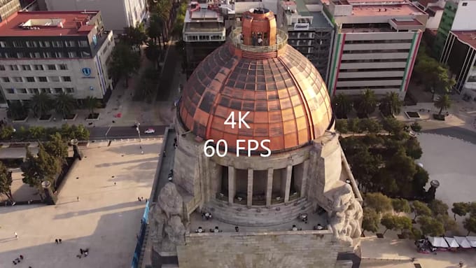 make custom clips 4k 60fps drone in mexico city and towns