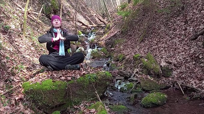 create 30x1hr meditation relaxing video in 4k