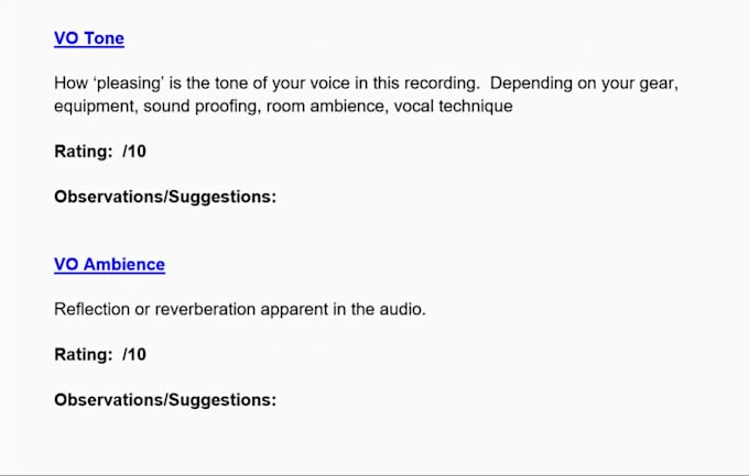 give feedback on how your home studio sounds