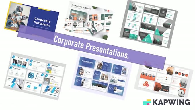 design modern powerpoint, pitch decks, and business slides