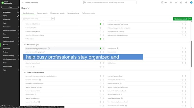 virtual bookkeeper using quickbooks, xero