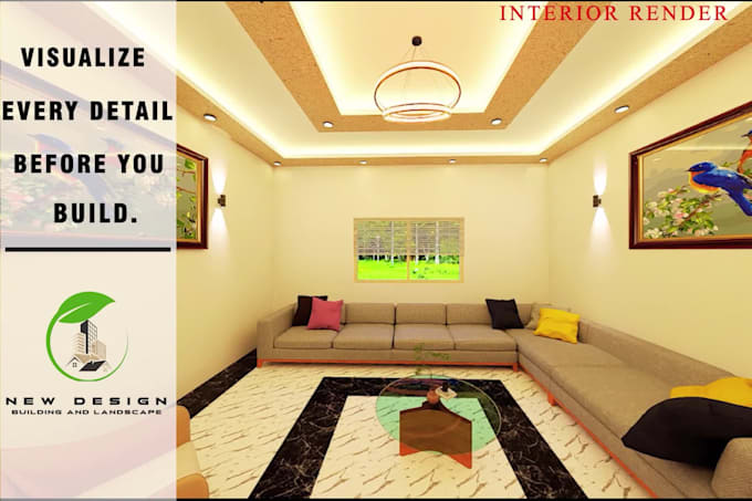 do a guided tour, a 3d floor plan, an interior exterior rendering