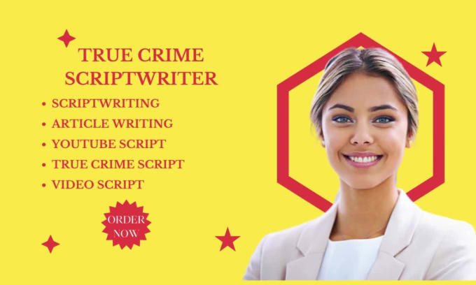 Investigate and write true crime script youtube script true crime ...