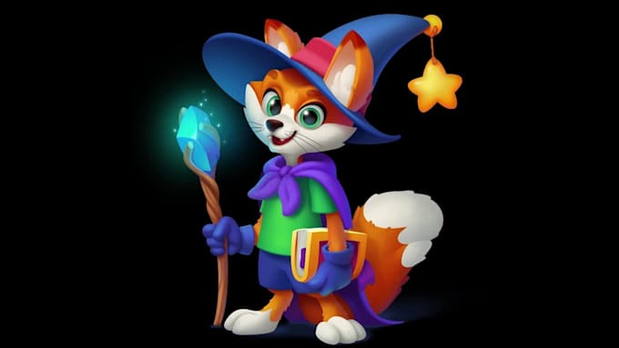 animate character, game assets, icons and image in spine pro