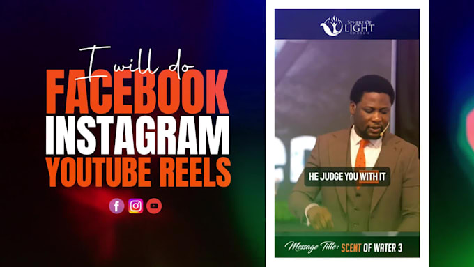 do church instagram and facebook reel and youtube shots